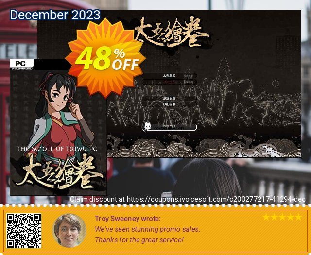 The Scroll Of Taiwu PC discount 48% OFF, 2024 African Liberation Day sales. The Scroll Of Taiwu PC Deal 2024 CDkeys