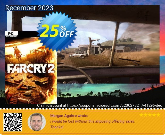 Far Cry 2 PC 惊人的 促销 软件截图