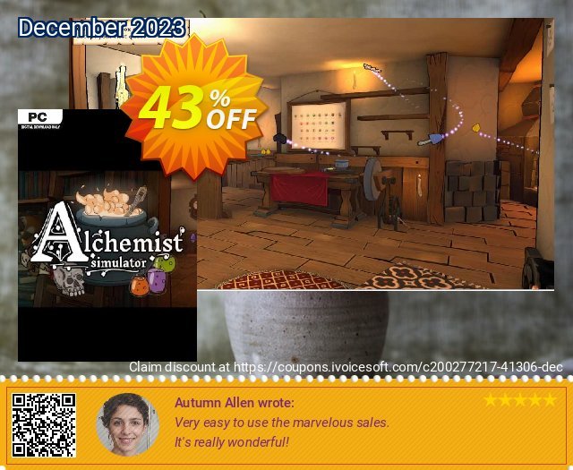 Alchemist Simulator PC wundervoll Außendienst-Promotions Bildschirmfoto
