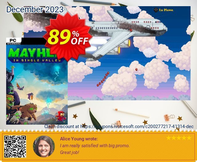 Mayhem in Single Valley PC mengagetkan promosi Screenshot