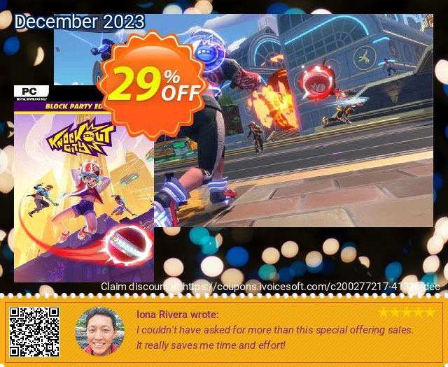 Knockout City Block Party Edition PC (EN) umwerfenden Promotionsangebot Bildschirmfoto