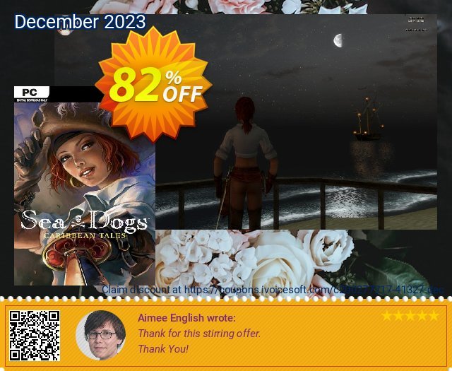 Sea Dogs: Caribbean Tales PC 令人敬畏的 产品销售 软件截图