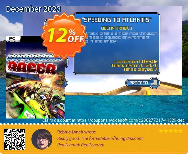 Super Sonic Racer PC 壮丽的 产品交易 软件截图