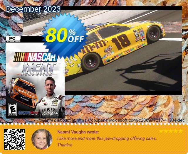 NASCAR Heat Evolution PC atemberaubend Promotionsangebot Bildschirmfoto