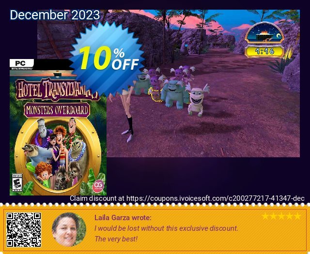 Hotel Transylvania 3: Monsters Overboard PC 令人惊奇的 销售 软件截图