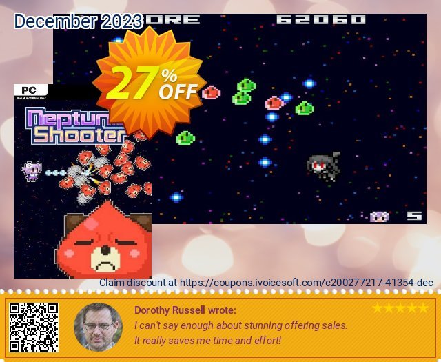 Neptunia Shooter PC khusus penawaran waktu Screenshot