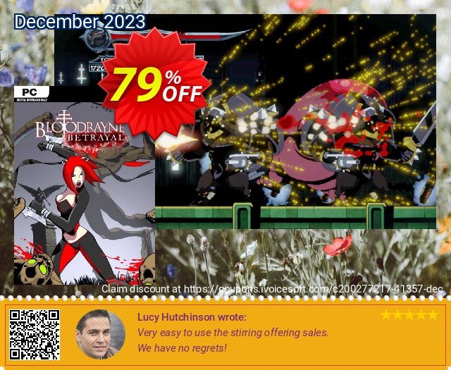 BloodRayne Betrayal PC discount 79% OFF, 2024 Easter Day offering sales. BloodRayne Betrayal PC Deal 2024 CDkeys