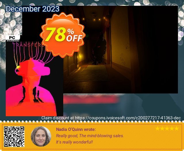 Transference PC discount 78% OFF, 2024 Int' Nurses Day offering sales. Transference PC Deal 2024 CDkeys