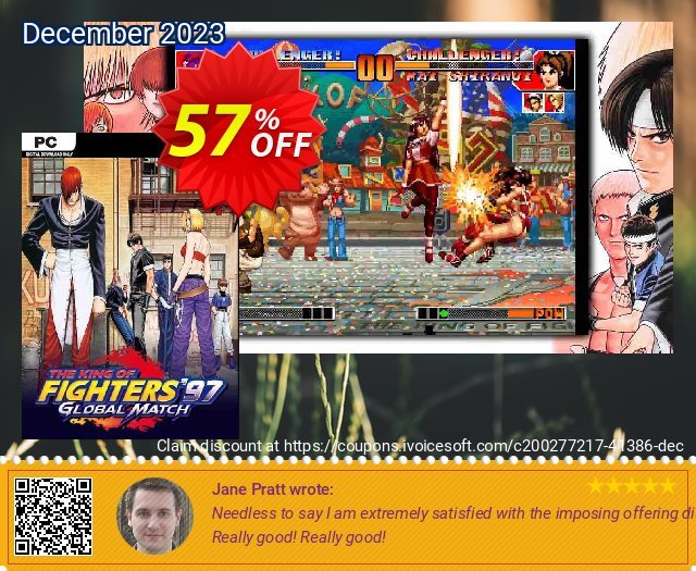 The King Of Fighter '97 Global Match PC discount 57% OFF, 2024 April Fools' Day offering sales. The King Of Fighter &#039;97 Global Match PC Deal 2024 CDkeys
