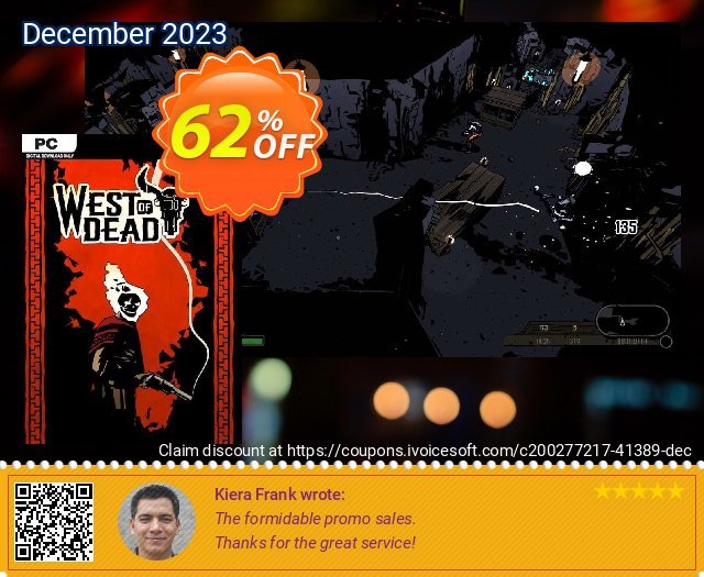 West of Dead PC discount 62% OFF, 2024 African Liberation Day sales. West of Dead PC Deal 2024 CDkeys