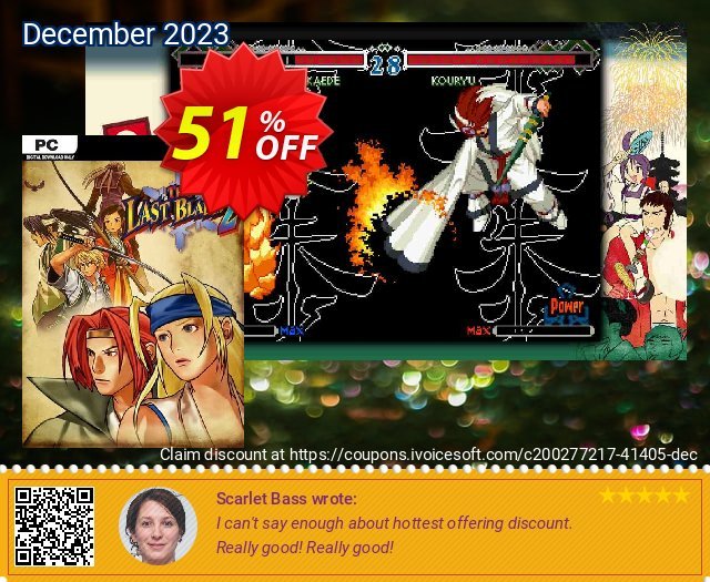 The Last Blade 2 PC discount 51% OFF, 2024 Mother's Day offering sales. The Last Blade 2 PC Deal 2024 CDkeys