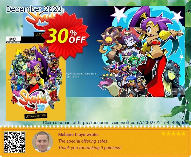 Shantae: Half-Genie Hero Ultimate Edition PC 可怕的 产品销售 软件截图