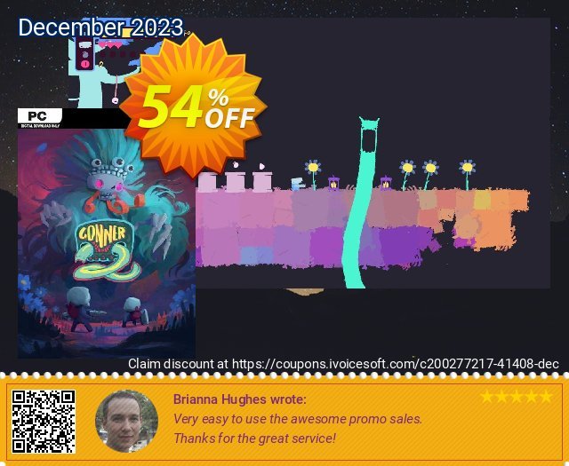 GONNER2 PC umwerfende Außendienst-Promotions Bildschirmfoto