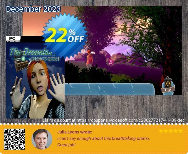 The Dreamlands: Aisling's Quest PC discount 22% OFF, 2024 African Liberation Day deals. The Dreamlands: Aisling&#039;s Quest PC Deal 2024 CDkeys