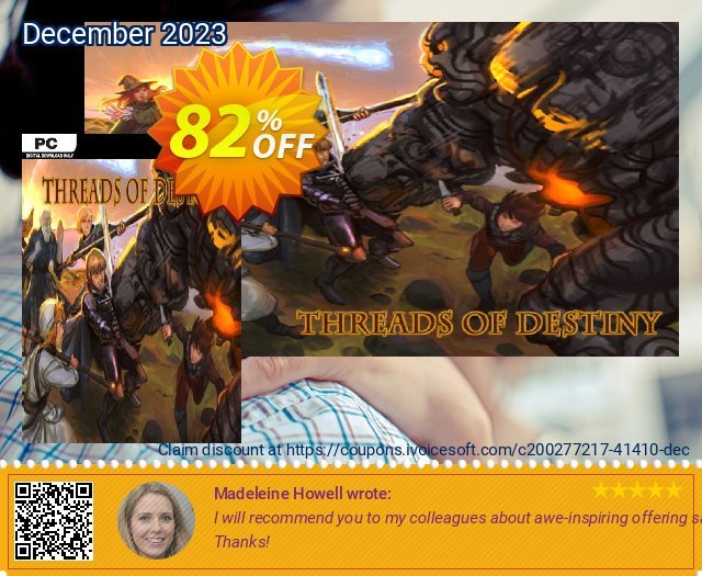 Threads of Destiny PC umwerfenden Preisreduzierung Bildschirmfoto