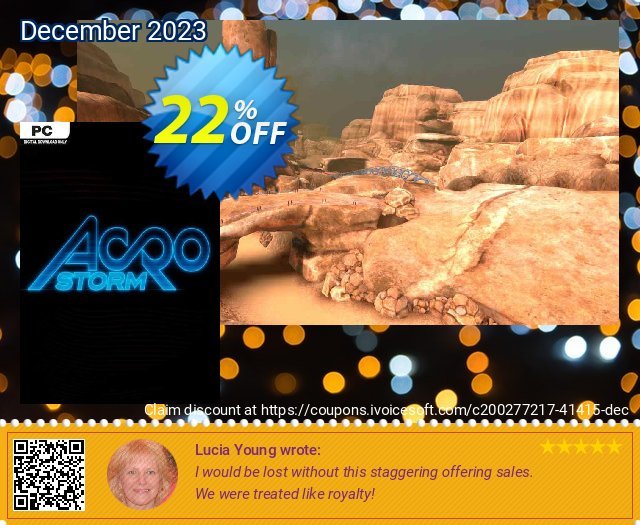 Acro Storm PC eksklusif promo Screenshot