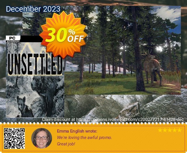 Unsettled PC discount 30% OFF, 2024 Int' Nurses Day deals. Unsettled PC Deal 2024 CDkeys