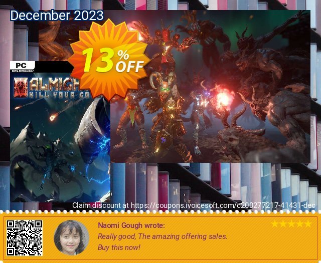 Almighty: Kill Your Gods PC discount 13% OFF, 2024 Mother Day offering discount. Almighty: Kill Your Gods PC Deal 2024 CDkeys