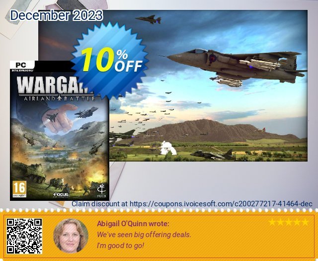 Wargame: AirLand Battle PC discount 10% OFF, 2024 African Liberation Day promotions. Wargame: AirLand Battle PC Deal 2024 CDkeys
