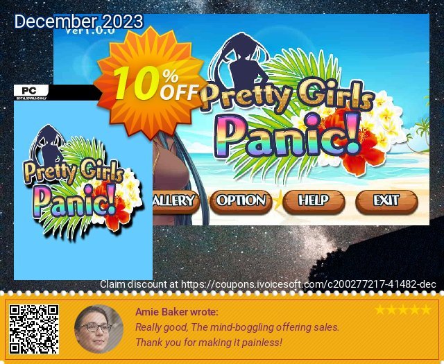 Pretty Girls Panic! PC 惊人的 产品销售 软件截图