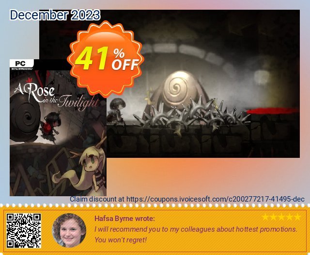 A Rose in the Twilight PC discount 41% OFF, 2024 Mother's Day offering sales. A Rose in the Twilight PC Deal 2024 CDkeys