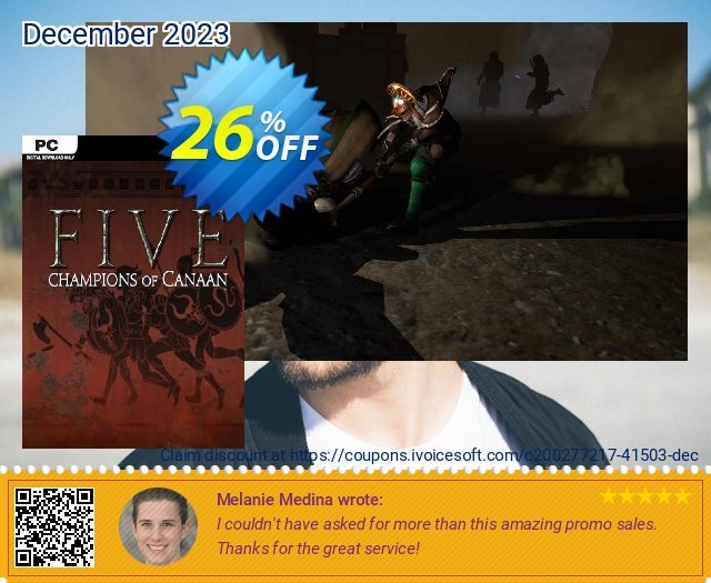 FIVE: Champions of Canaan PC discount 26% OFF, 2024 Int' Nurses Day sales. FIVE: Champions of Canaan PC Deal 2024 CDkeys