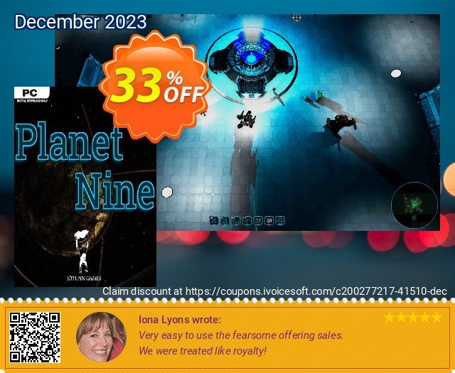 Planet Nine PC 惊人的 产品销售 软件截图