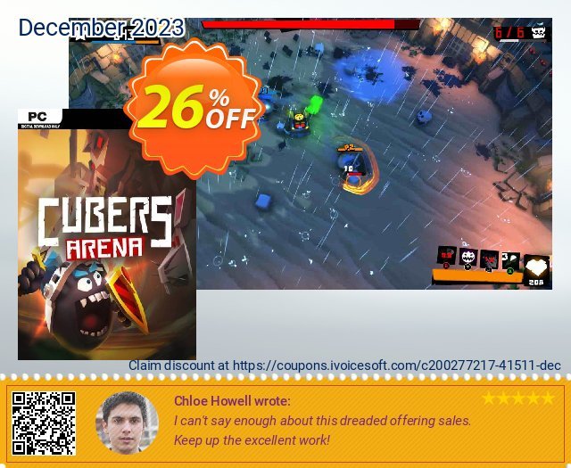 Cubers: Arena PC ausschließenden Preisreduzierung Bildschirmfoto