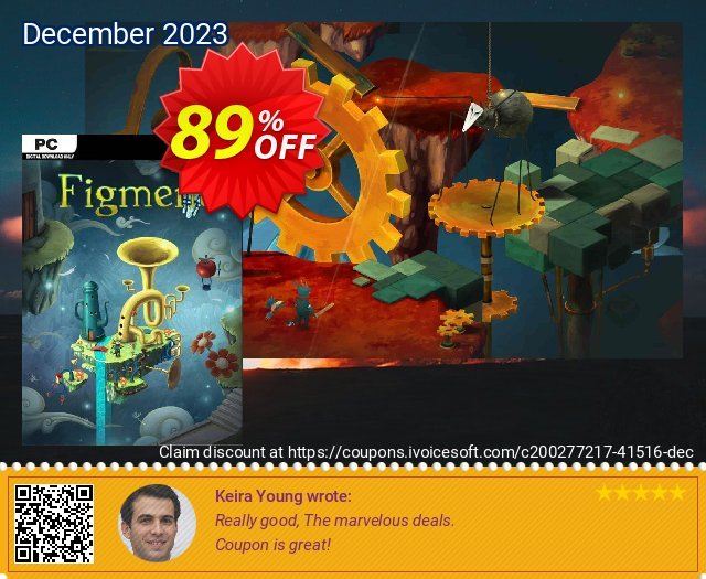 Figment PC discount 89% OFF, 2024 Mother Day offering sales. Figment PC Deal 2024 CDkeys