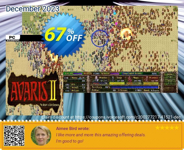 Avaris 2: The Return of the Empress PC discount 67% OFF, 2024 Mother Day promotions. Avaris 2: The Return of the Empress PC Deal 2024 CDkeys