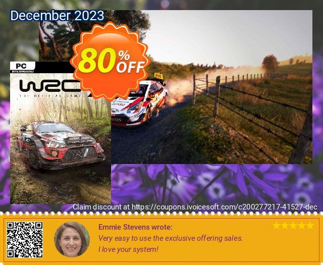 WRC 9 FIA World Rally Championship PC (Steam) discount 80% OFF, 2024 Easter Day offering discount. WRC 9 FIA World Rally Championship PC (Steam) Deal 2024 CDkeys
