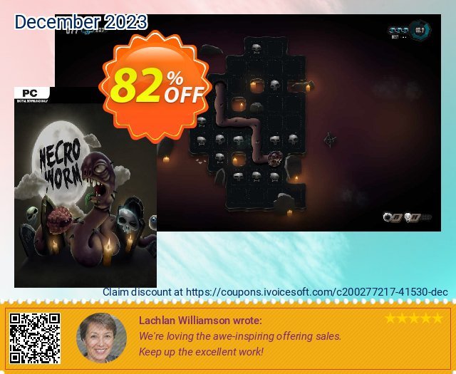 NecroWorm PC discount 82% OFF, 2024 Mother's Day promo. NecroWorm PC Deal 2024 CDkeys