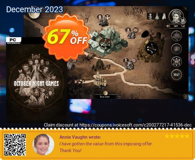 October Night Games PC discount 67% OFF, 2024 Mother Day offering sales. October Night Games PC Deal 2024 CDkeys