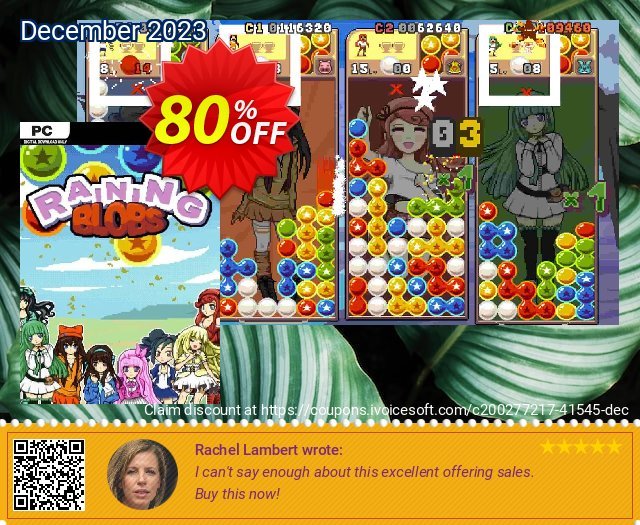 Raining Blobs PC discount 80% OFF, 2024 Mother's Day offering discount. Raining Blobs PC Deal 2024 CDkeys
