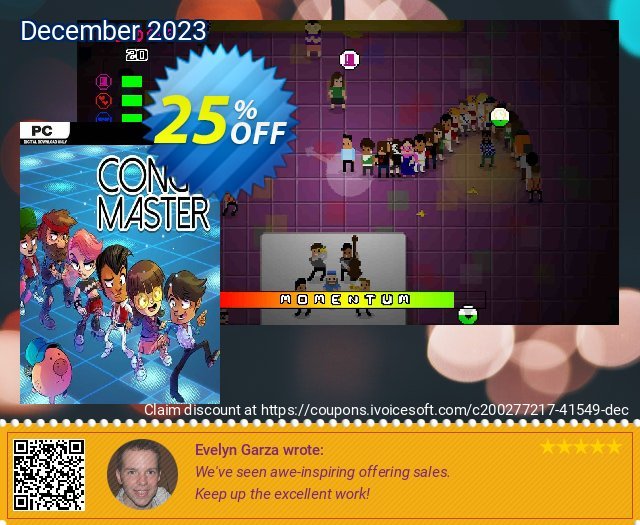 Conga Master PC wunderbar Sale Aktionen Bildschirmfoto