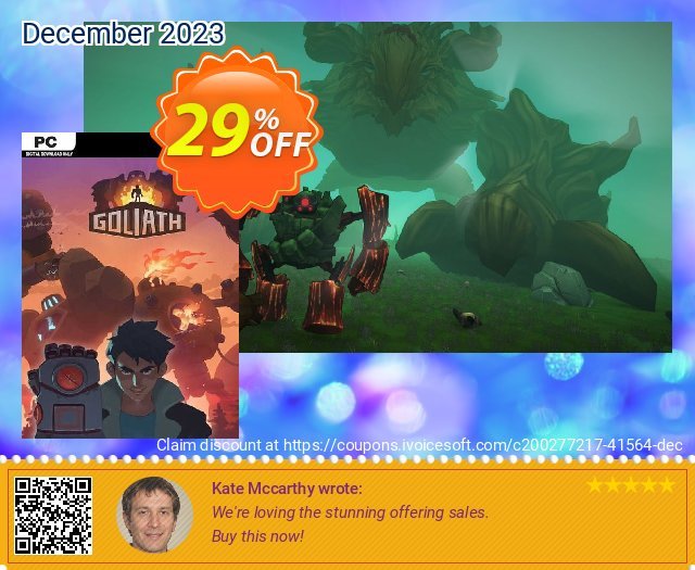 Goliath PC keren penawaran sales Screenshot