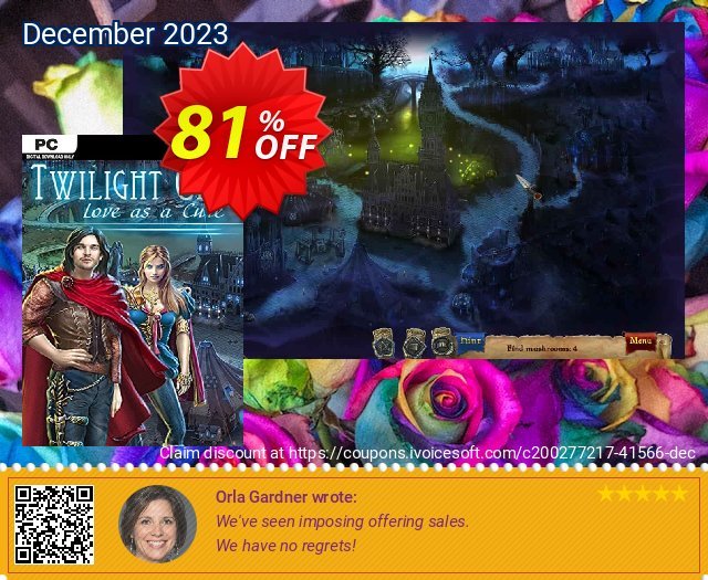 Twilight City: Love as a Cure PC 惊人的 优惠券 软件截图