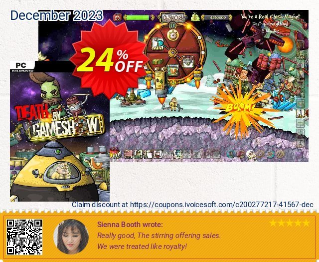 Death by Game Show PC discount 24% OFF, 2024 Memorial Day promo sales. Death by Game Show PC Deal 2024 CDkeys