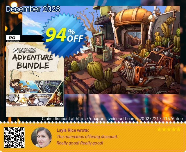 The Daedalic Adventure Bundle PC discount 94% OFF, 2024 April Fools' Day offering sales. The Daedalic Adventure Bundle PC Deal 2024 CDkeys