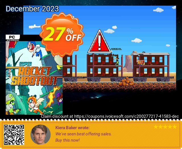 Super Rocket Shootout PC gemilang kupon diskon Screenshot