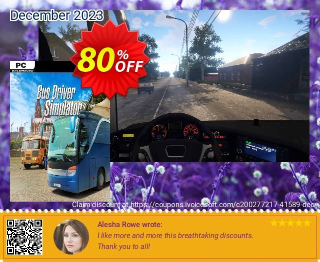 Bus Driver Simulator PC enak deals Screenshot