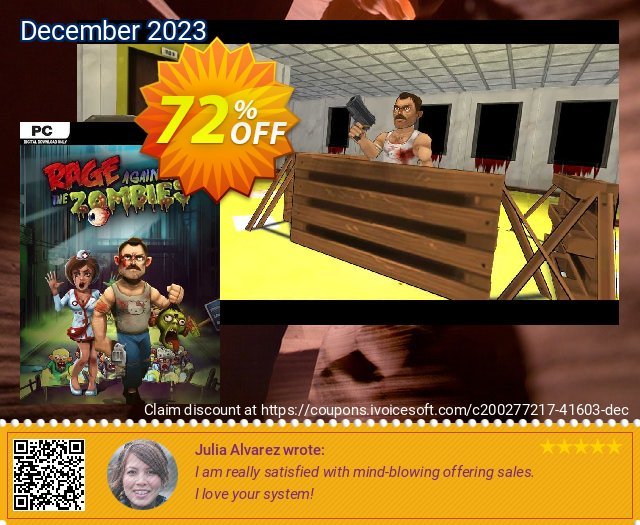 Rage Against The Zombies PC discount 72% OFF, 2024 April Fools' Day discount. Rage Against The Zombies PC Deal 2024 CDkeys