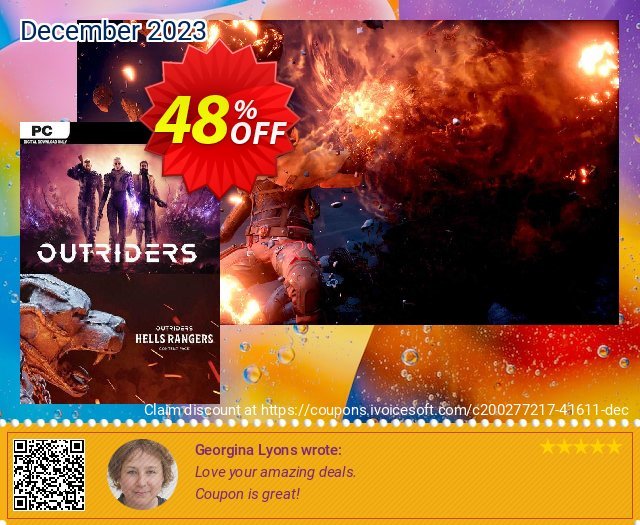 OUTRIDERS +  Hell’s Rangers Content Pack PC discount 48% OFF, 2024 April Fools' Day offering sales. OUTRIDERS +  Hell’s Rangers Content Pack PC Deal 2024 CDkeys