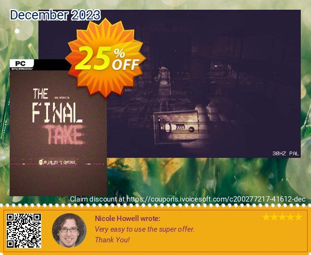 The Final Take PC hebat penawaran loyalitas pelanggan Screenshot