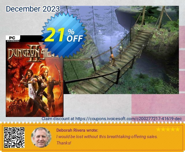 Dungeon Siege 2 PC 最佳的 折扣码 软件截图