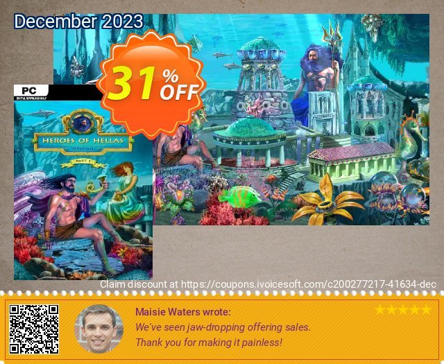 Heroes of Hellas Origins Part One PC discount 31% OFF, 2024 African Liberation Day discounts. Heroes of Hellas Origins Part One PC Deal 2024 CDkeys