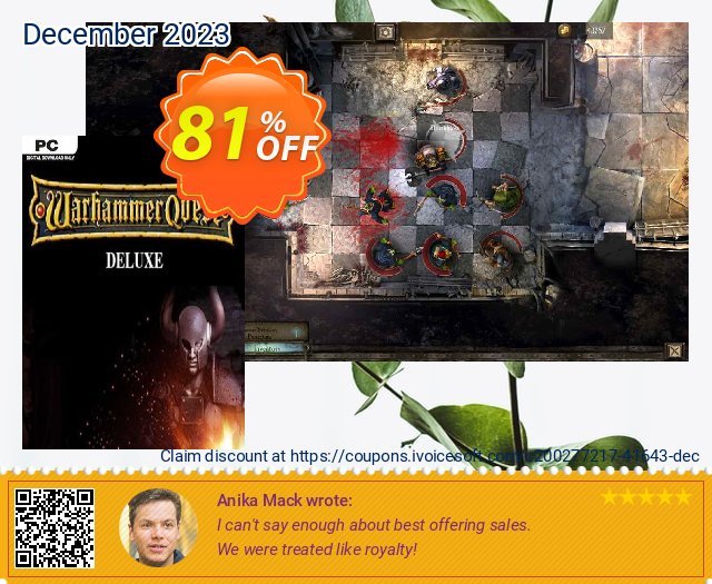 Warhammer Quest Deluxe PC 偉大な 推進 スクリーンショット