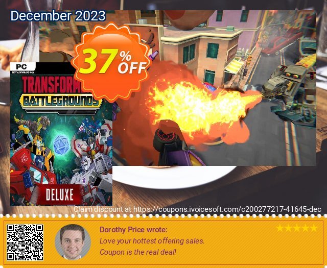 Transformers: Battlegrounds Deluxe Edition PC  경이로운   할인  스크린 샷