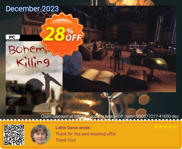 Bohemian Killing PC discount 28% OFF, 2024 Mother's Day offering sales. Bohemian Killing PC Deal 2024 CDkeys