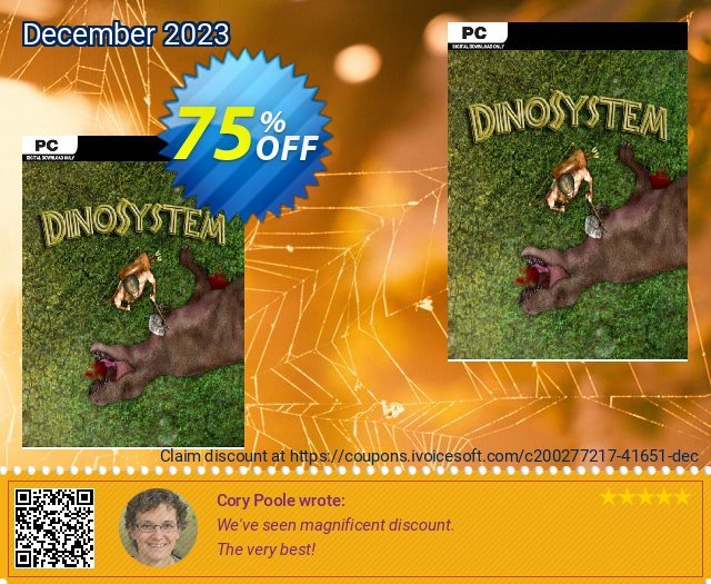 DinoSystem PC discount 75% OFF, 2024 April Fools' Day offering sales. DinoSystem PC Deal 2024 CDkeys